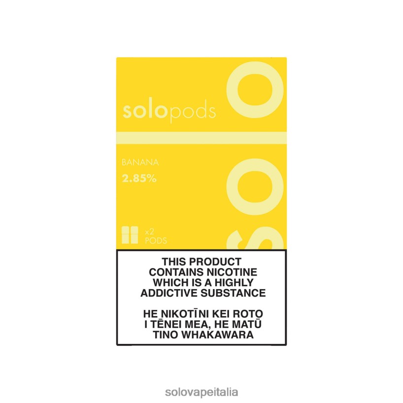 Solo Vape Near Me - Solo capsula di ricambio, confezione da 2 banana JT2TF264