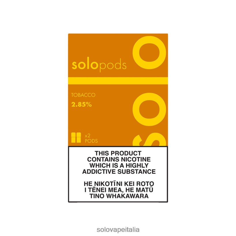 Solo Vape Prezzo - Solo capsula di ricambio, confezione da 2 tabacco JT2TF250
