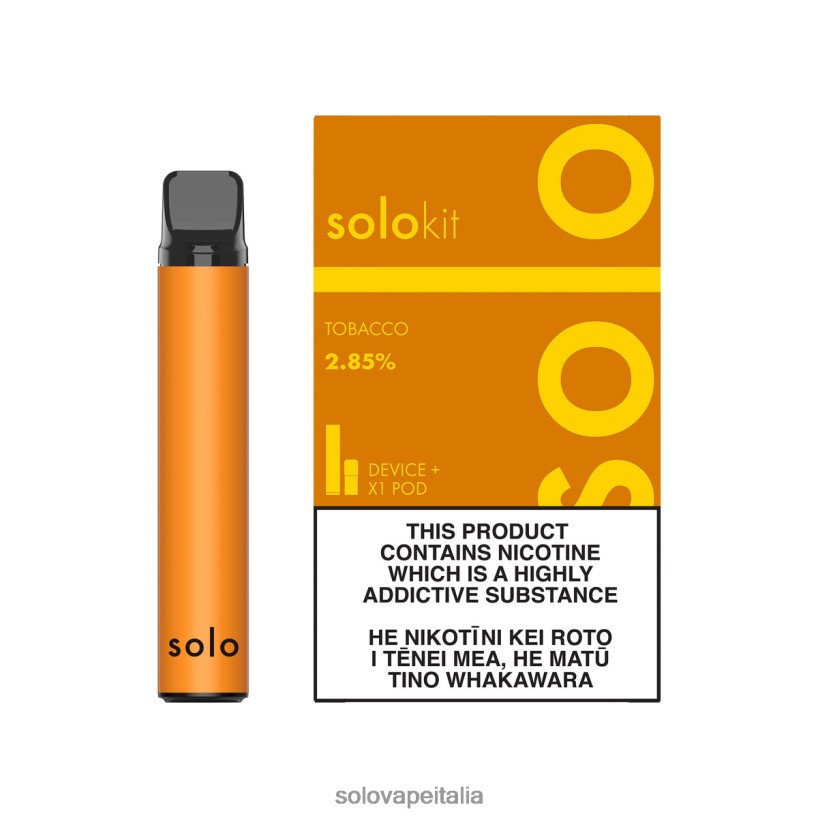 Solo Vape Review - Solo kit cialda tabacco JT2TF248