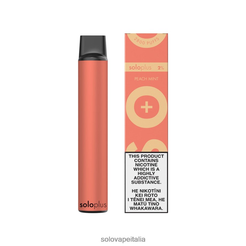 Solo Vape How To Use - Solo Plus vaporizzatore usa e getta menta pesca JT2TF223