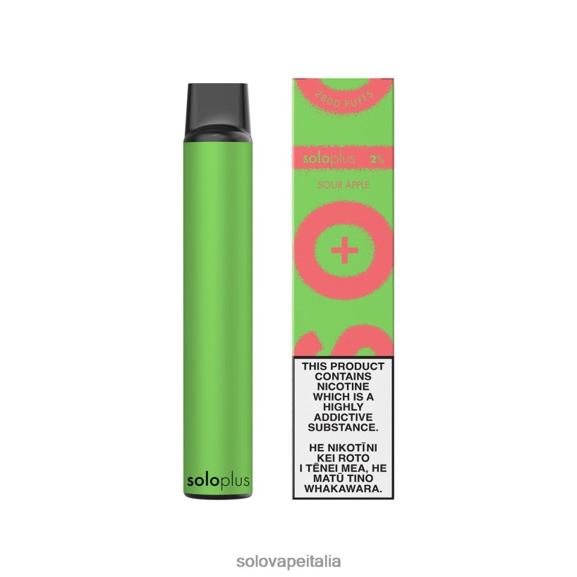 Solo Vape Review - Solo Plus vaporizzatore usa e getta mela acerba JT2TF230