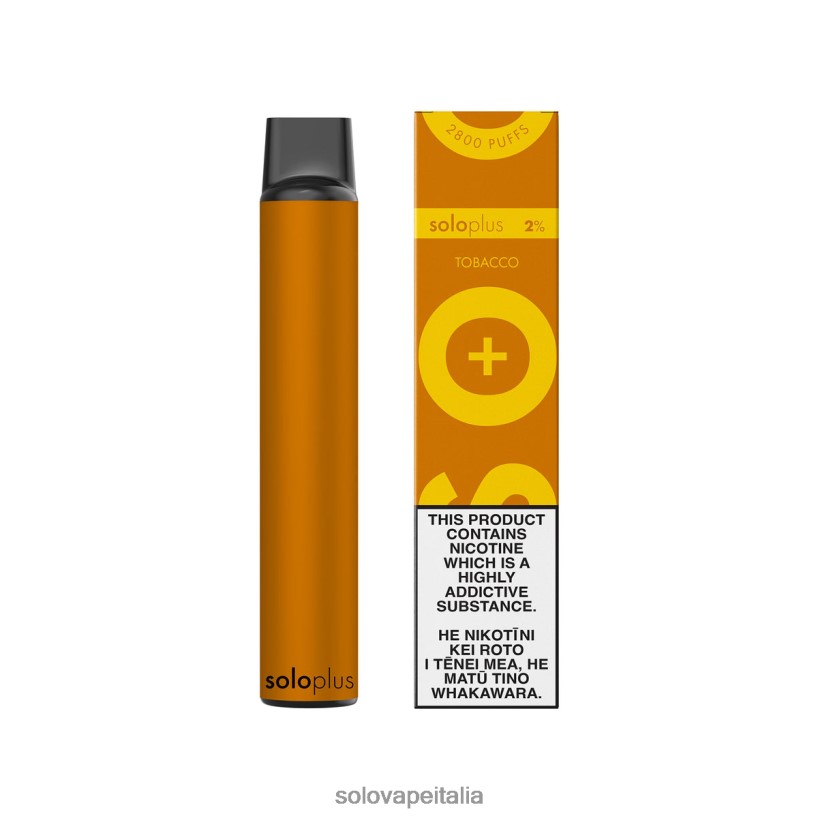 Solo Vape Review - Solo Plus vaporizzatore usa e getta tabacco JT2TF224