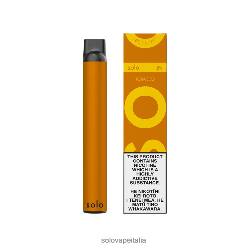 Solo Vape How To Use - Solo vaporizzatore usa e getta tabacco JT2TF217