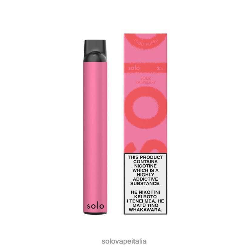 Solo Vape Italia - Solo vaporizzatore usa e getta lampone acido JT2TF213